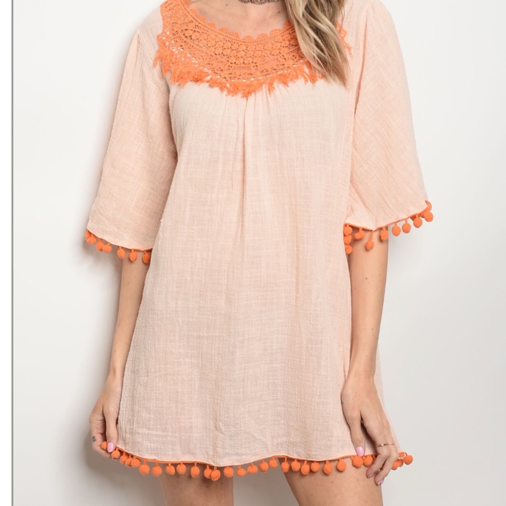 ⭐️Gauzy Boho Tunic 🦋 - Picture 3 of 3